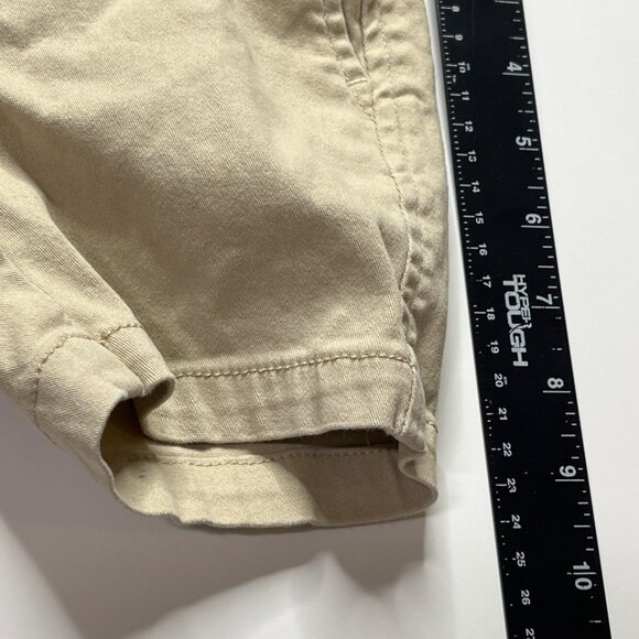 Tommy Hilfiger Baby Boys 18M Khaki Chino Shorts Belted Tan Preppy Classic - Picture 5 of 7